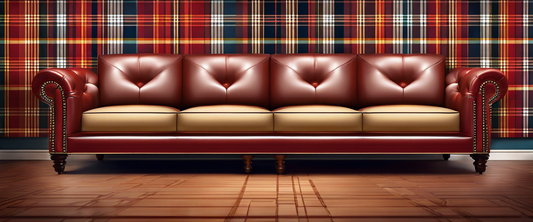 POURQUOI CHOISIR UN MOTIF CARREAUX HIGHLAND POUR SON CANAPÉ ?