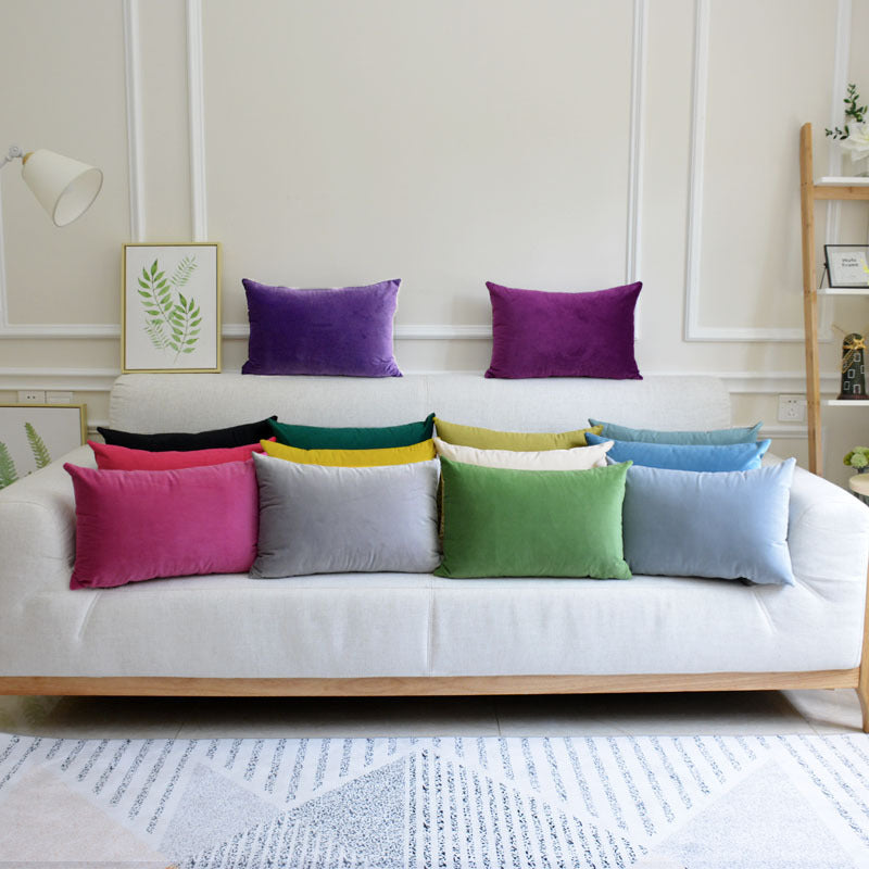 Sofa Pillows - velvet