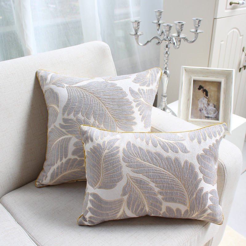 Sofa Pillows - Chenille Jacquard Decorative Cushion