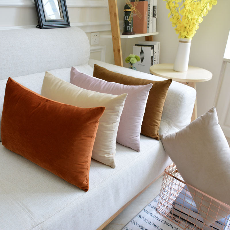 Sofa Pillows - velvet
