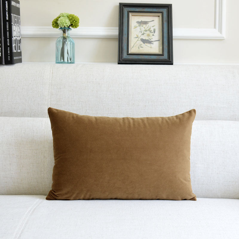Sofa Pillows - velvet