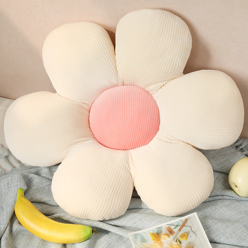 Sofa Pillows - Small Daisy Flower Cushion