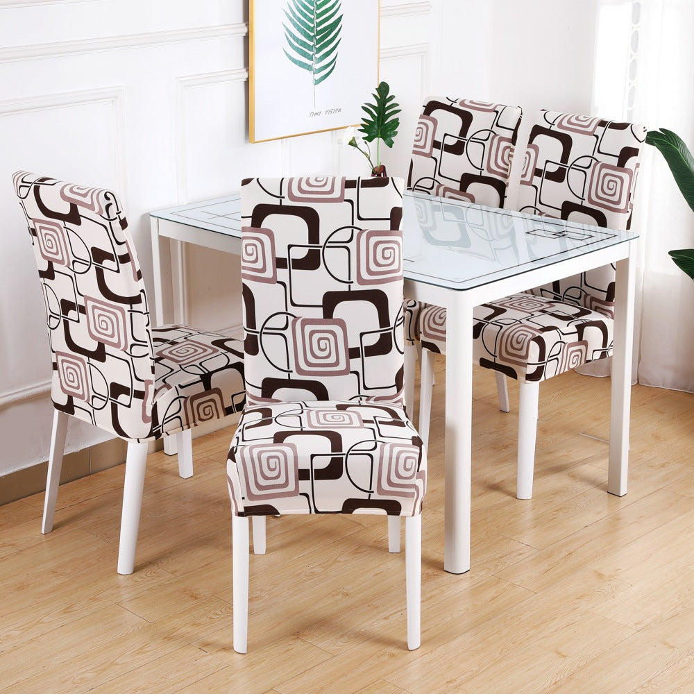 Chair Covers - A modern and simple elastic piece