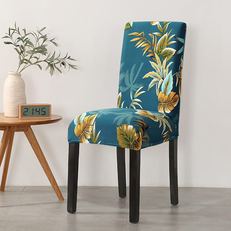 Chair Covers - Flower Elastic Office