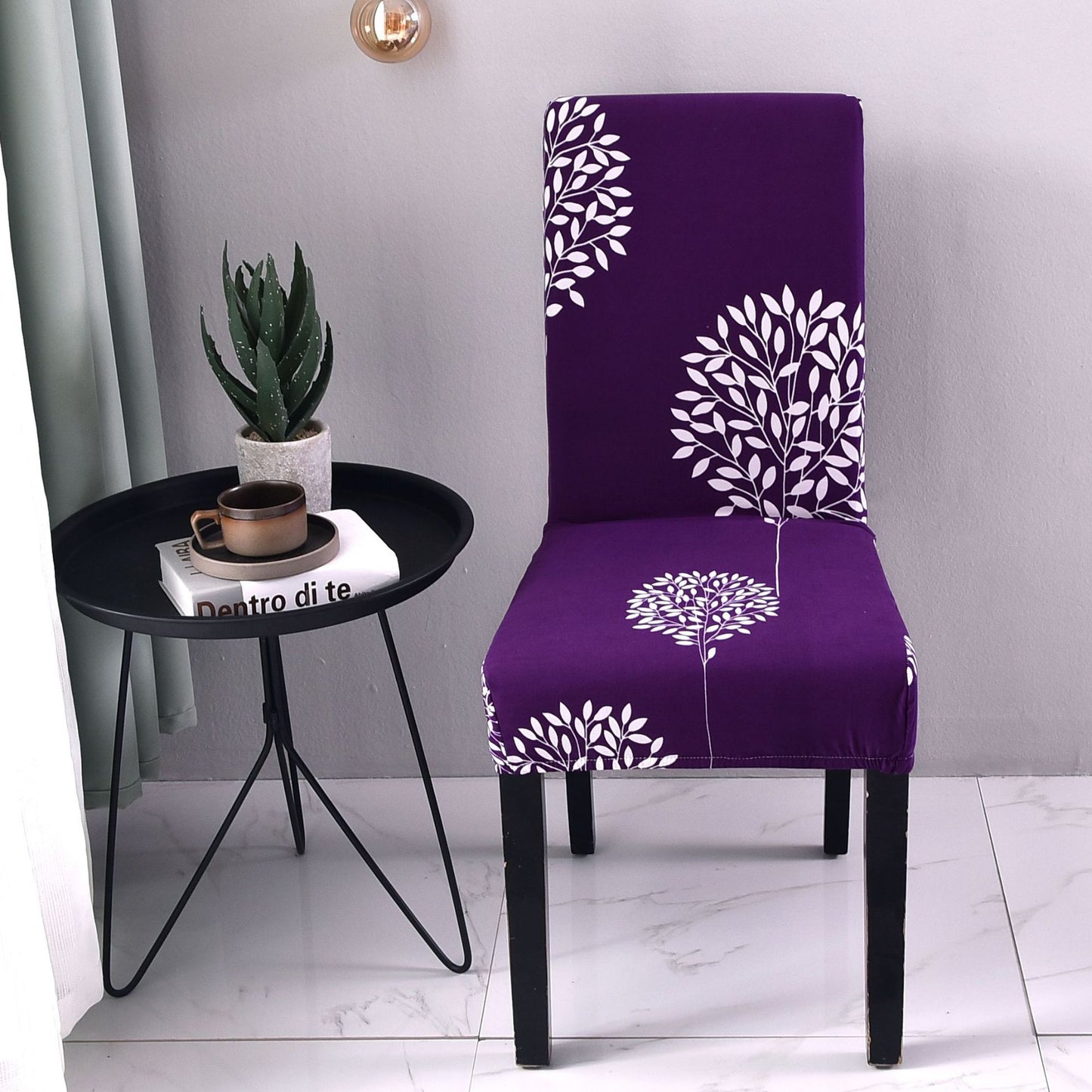 Chair Covers - Flower Elastic Office