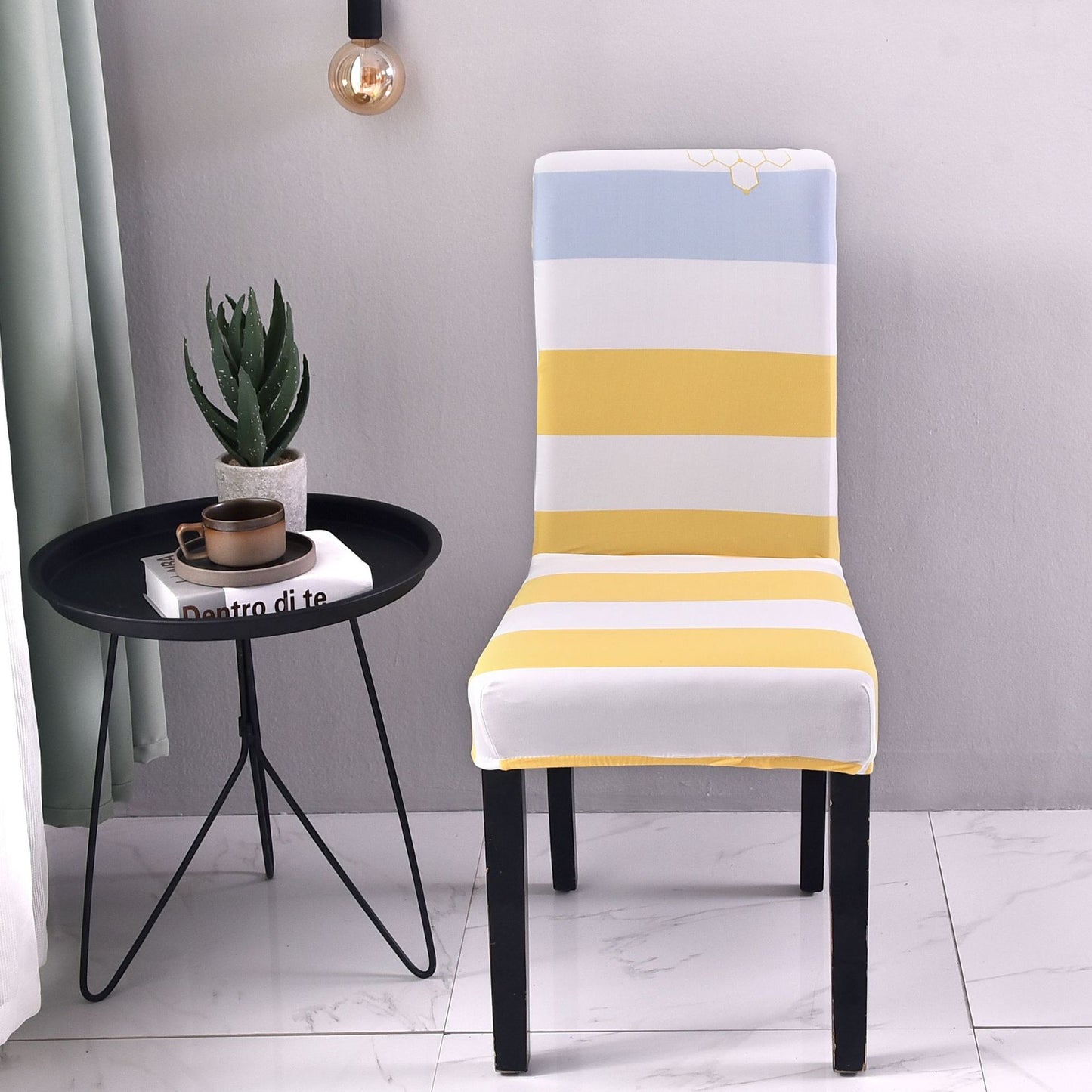 Chair Covers - Flower Elastic Office
