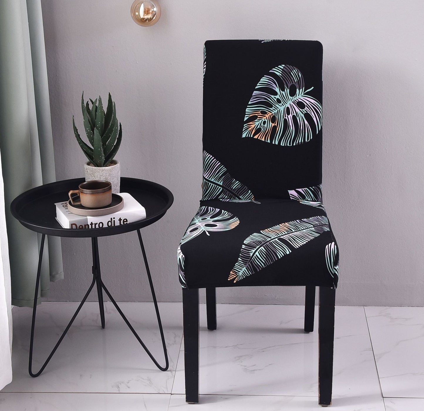 Chair Covers - Flower Elastic Office