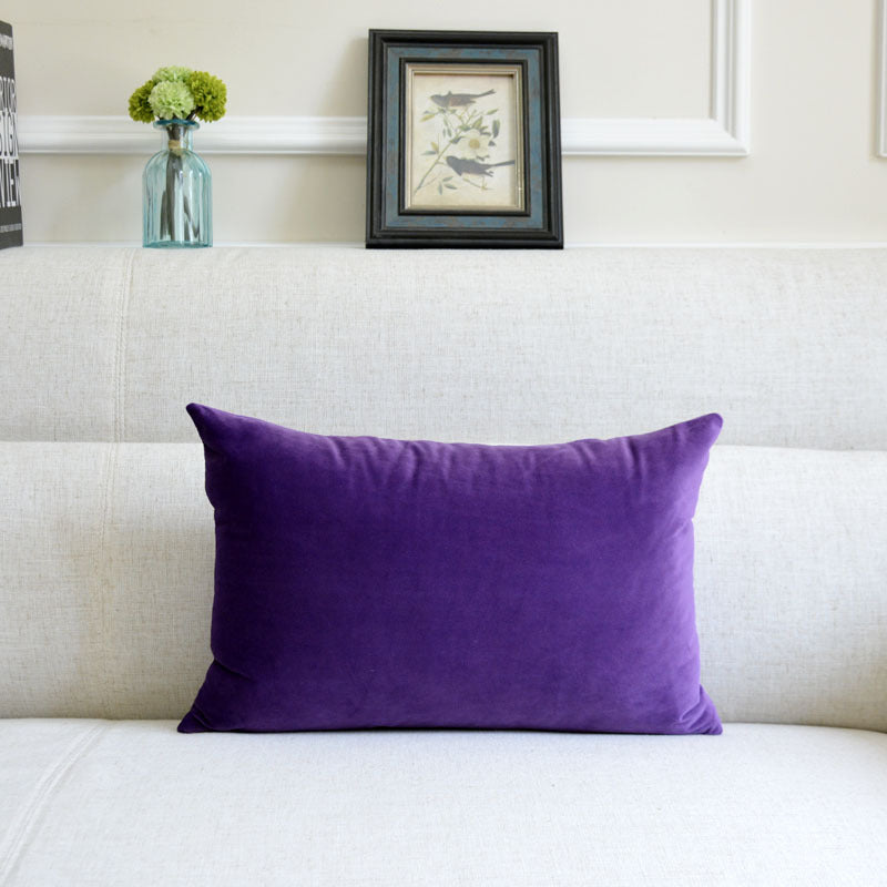 Sofa Pillows - velvet