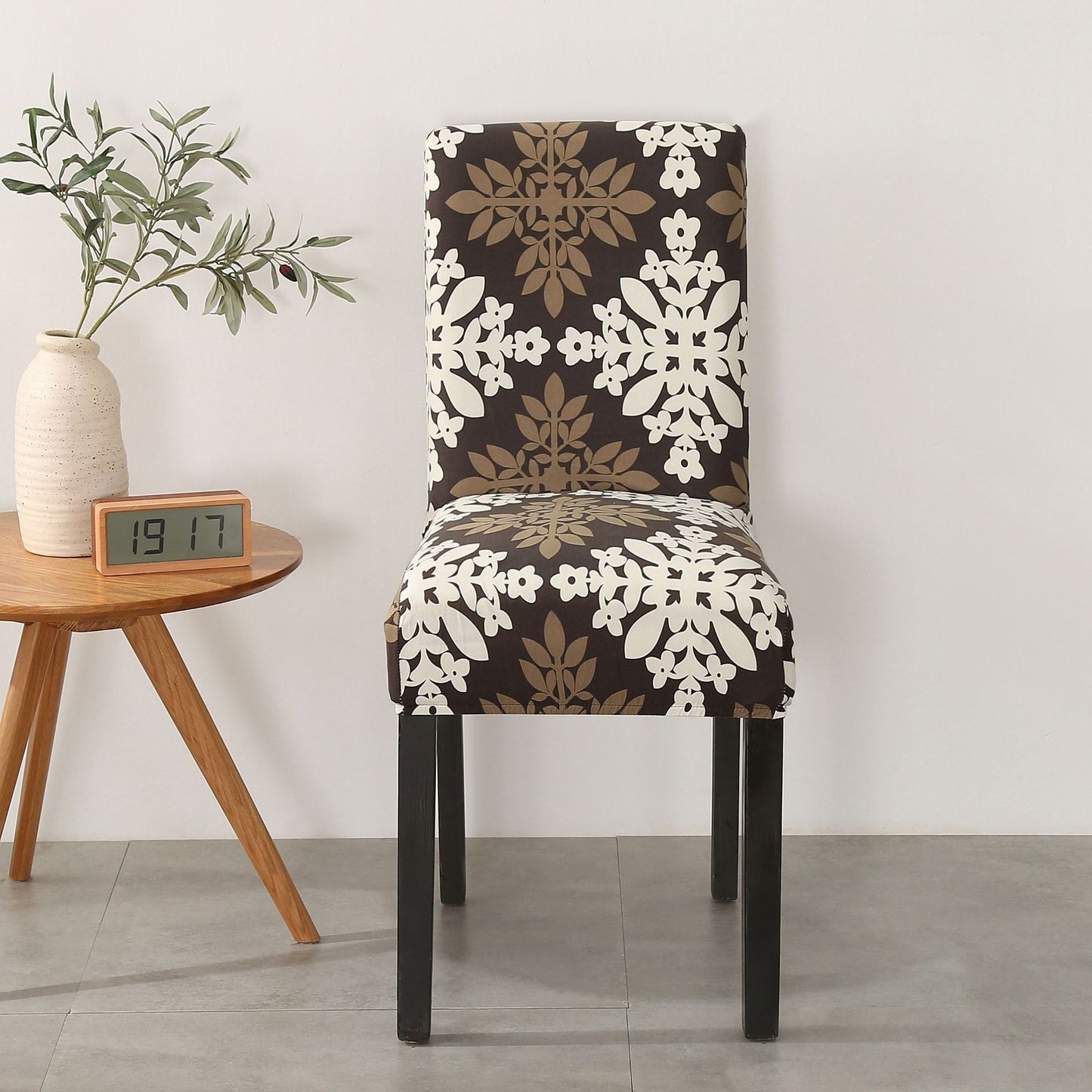 Chair Covers - Flower Elastic Office