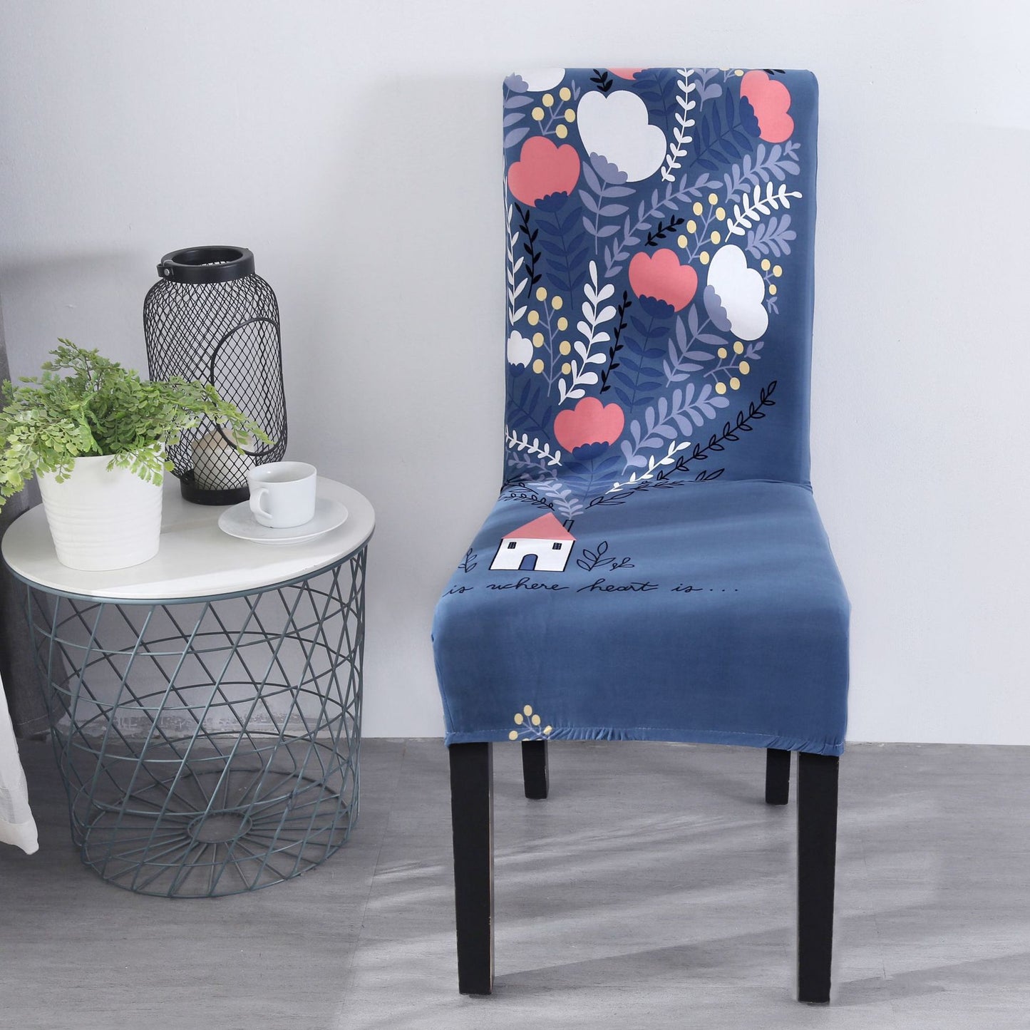 Chair Covers - Flower Elastic Office