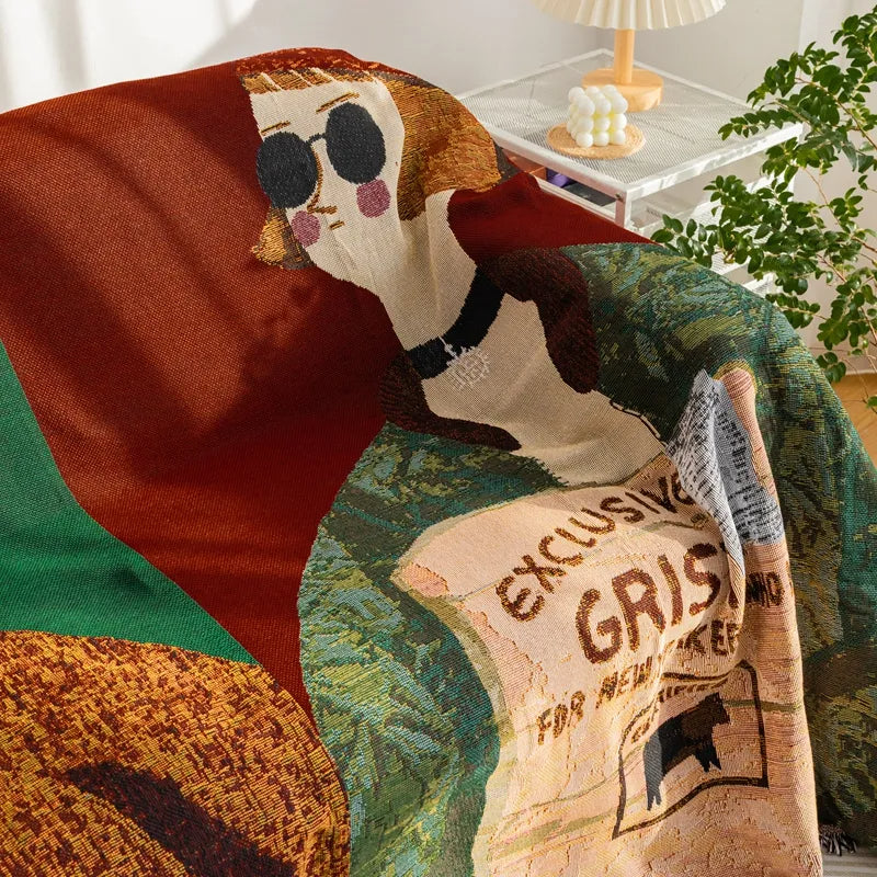 Sofa Throw - Oversized Soft Blanket