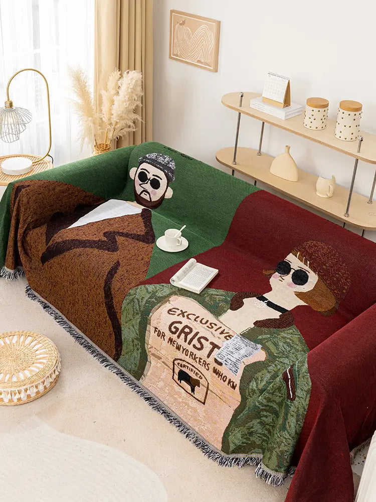 Sofa Throw - Oversized Soft Blanket