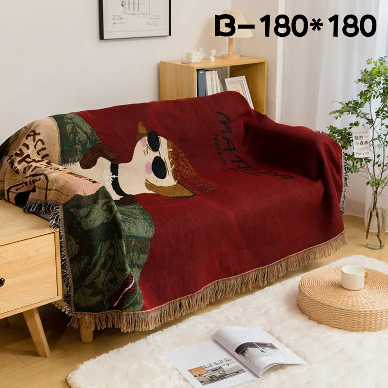 Sofa Throw - Oversized Soft Blanket