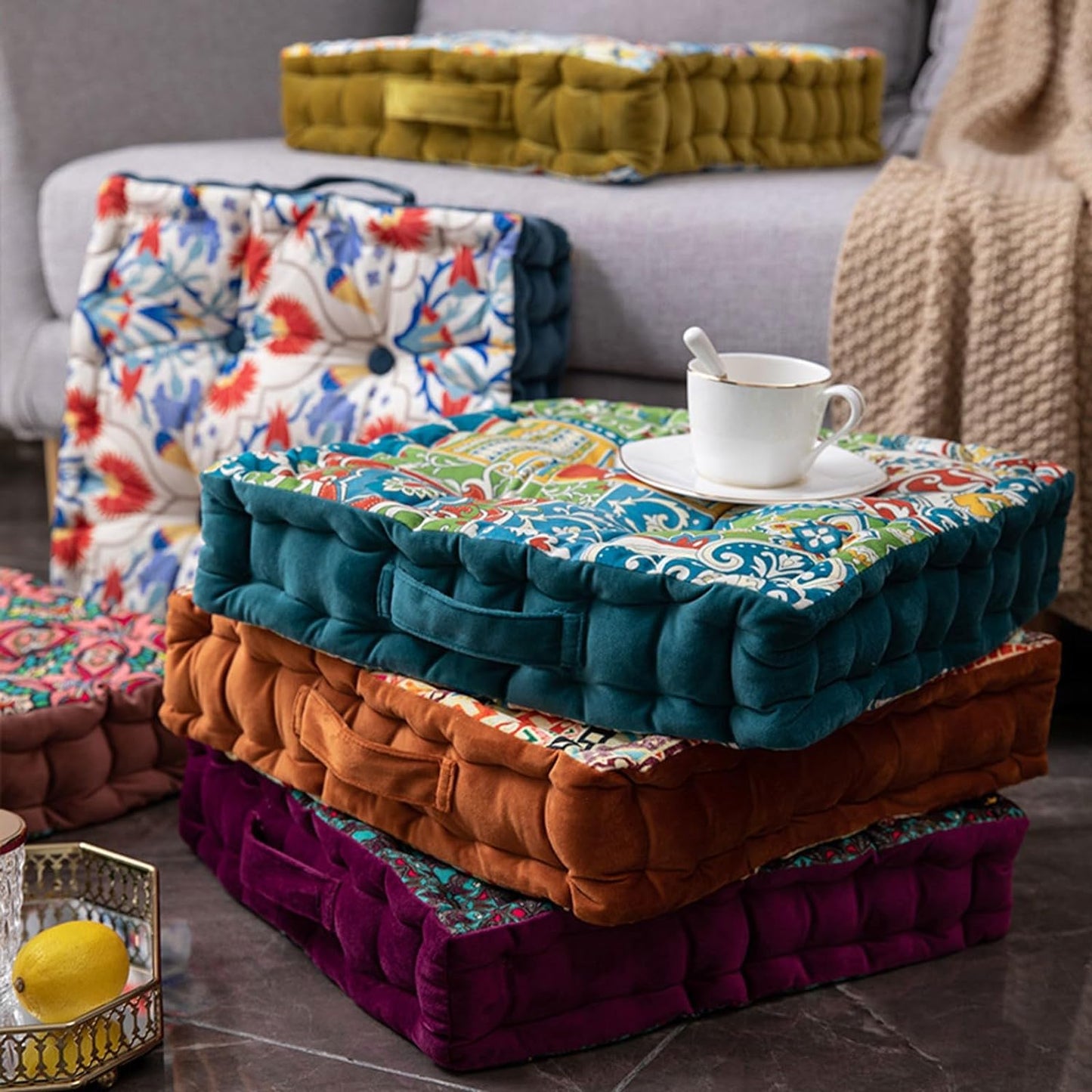 Sofa Pillows - Morocco Velvet Poly