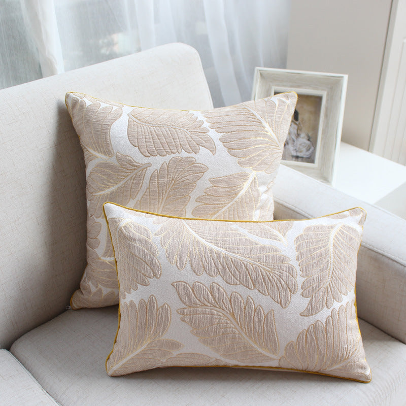 Sofa Pillows - Chenille Jacquard Decorative Cushion