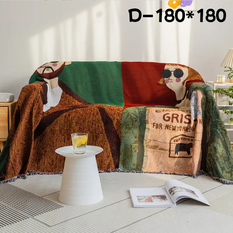 Sofa Throw - Oversized Soft Blanket