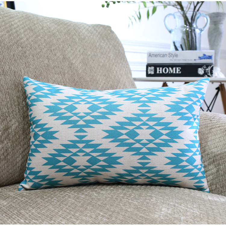 Sofa Pillows - Nordic Color Geometric Pattern