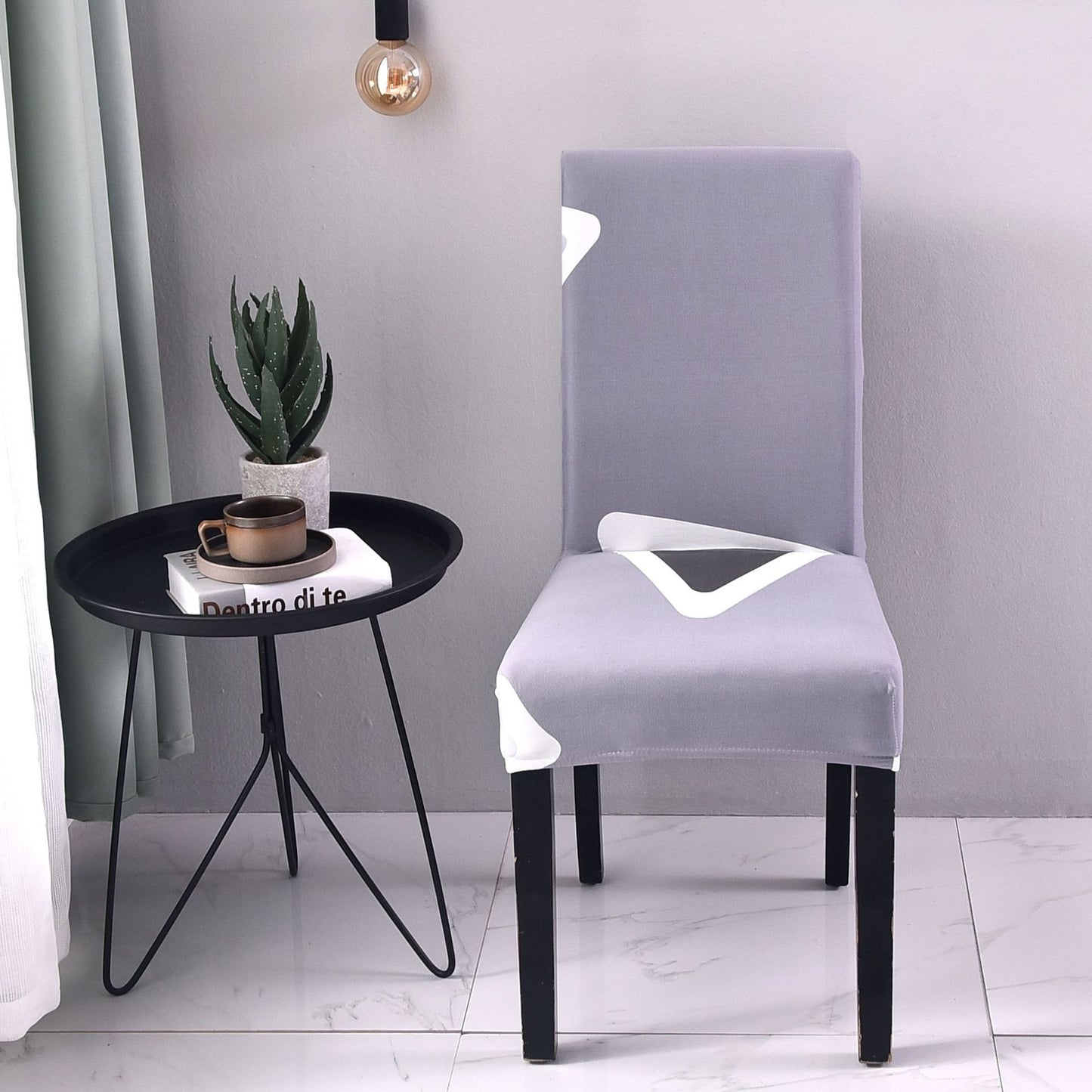 Chair Covers - Flower Elastic Office
