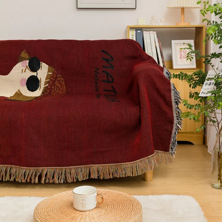 Sofa Throw - Oversized Soft Blanket