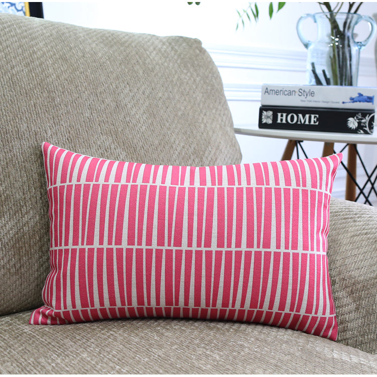 Sofa Pillows - Nordic Color Geometric Pattern