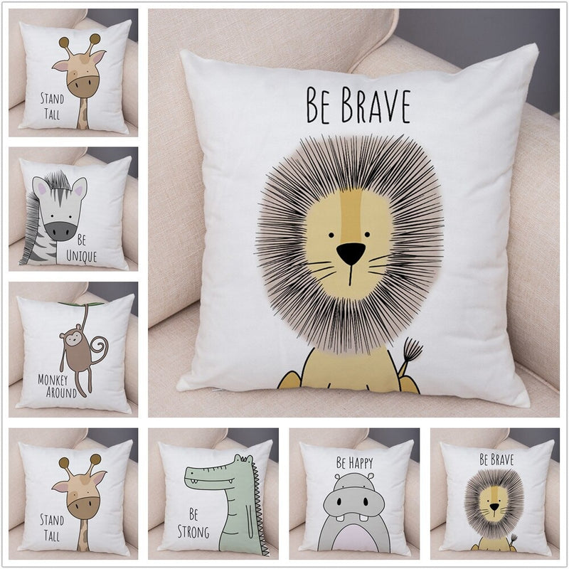 Sofa Pillows - Cartoon Animal