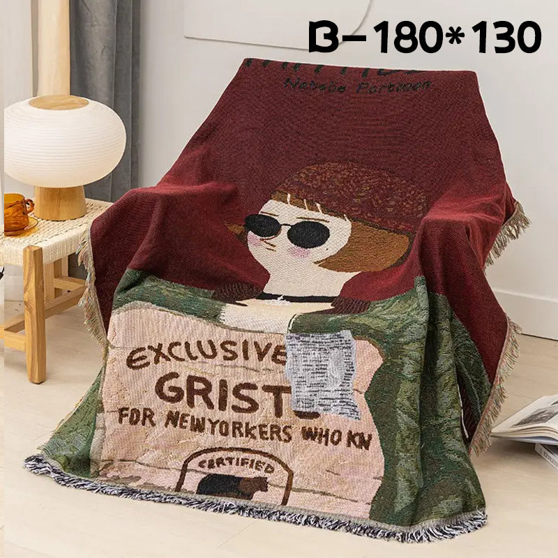 Sofa Throw - Oversized Soft Blanket