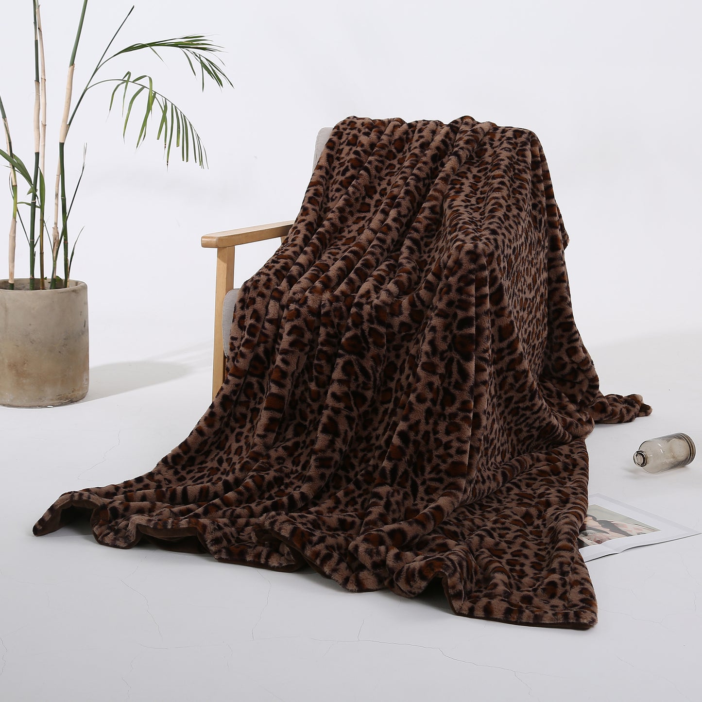Chair Throw - Colorful Animal Print Blankets