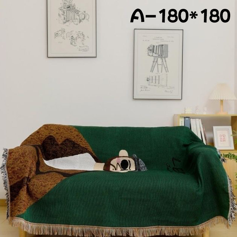Sofa Throw - Oversized Soft Blanket
