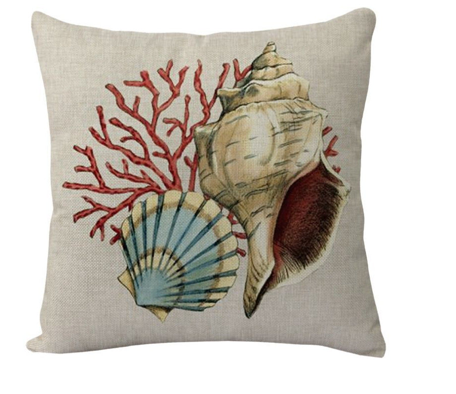 Sofa Pillows - Sea Turtle Print Pillow