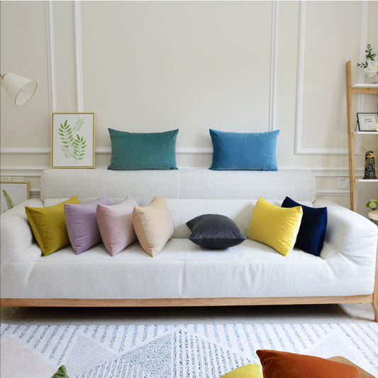 Sofa Pillows - velvet