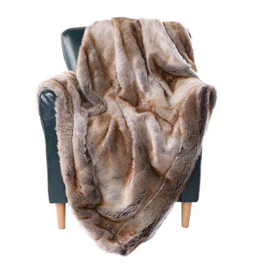 Chair Throw - Luxury Faux Fur Blanket