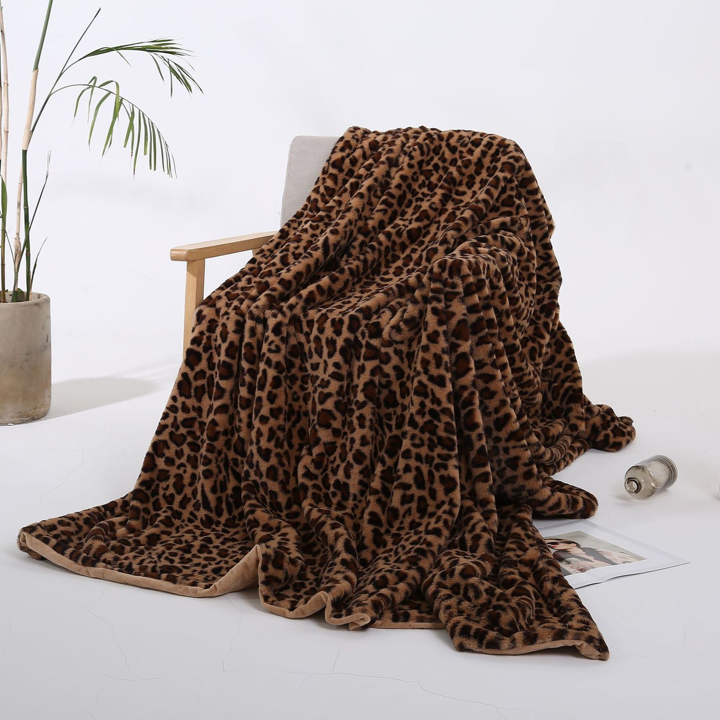 Chair Throw - Colorful Animal Print Blankets