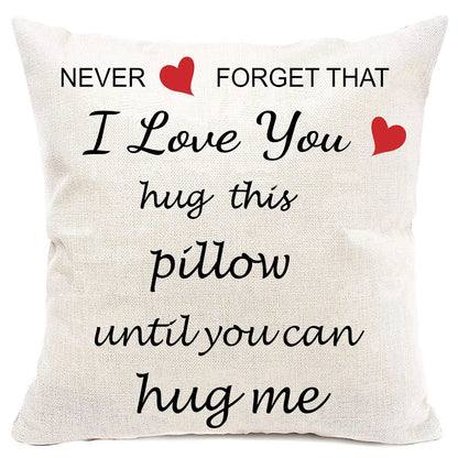 Sofa Pillows - Simple Style Linen Throw