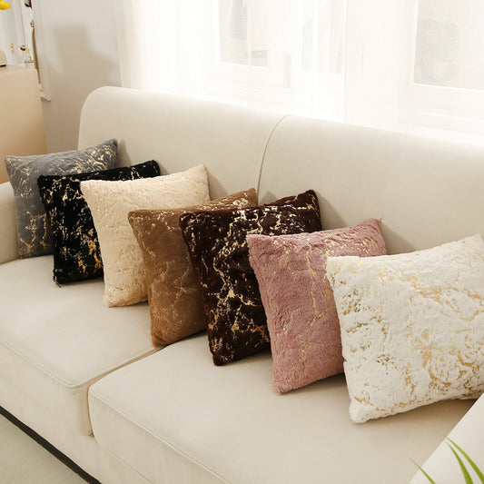 Sofa Pillows - Plush Throw
