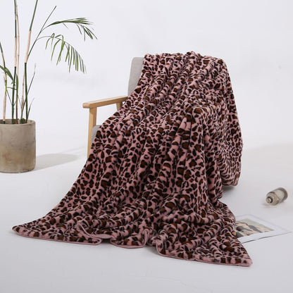 Chair Throw - Colorful Animal Print Blankets