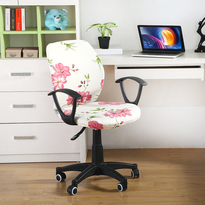 Housses De Chaise - Chaise pivotante de bureau motifs simples et tendances