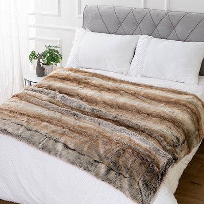 Chair Throw - Luxury Faux Fur Blanket