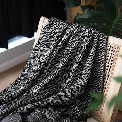 Chair Throw - Nordic Style Woven Blanket