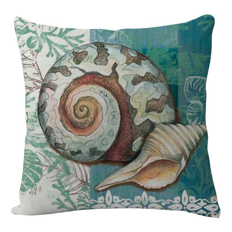 Sofa Pillows - Sea Turtle Print Throw